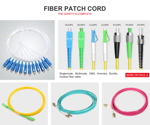 12 Year Fiber Optic Patch Cord for Telecommunication SC PC Upc Apc Optic Cable Patchcord