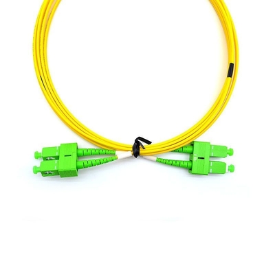 Single Mode 9/125 Duplex SC/UPC-SC/UPC Outdoor Fiber Optic Patch Cord for Telecom