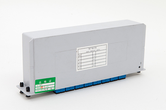 1*16 1*32 SC Connector LGX PLC Cassette PLC Splitter Fiber Type G657 or customized 3 Time
