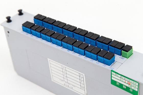 1*16 1*32 SC Connector LGX PLC Cassette PLC Splitter Fiber Type G657 or customized 3 Time