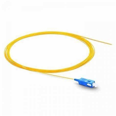 ST UPC to ST UPC Single Mode PVC 3.0mm LSZH Fiber Optic Patch Cord for High Bandwidth