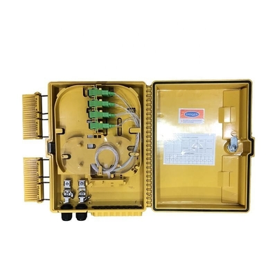 ABS/PC ABS/PC 16 Core Fiber Optical Terminal CTO/NAP Distribution Box with 1x16 PLC Splitter