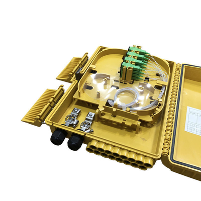 ABS/PC ABS/PC 16 Core Fiber Optical Terminal CTO/NAP Distribution Box with 1x16 PLC Splitter