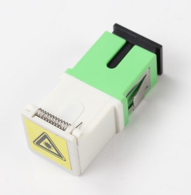 FTTH Flange Coupler SC Fiber Optic Adapter with Dust c-ap and Insertion Loss IL 0.2db