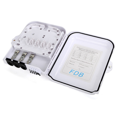Telecommunication 8-Port FTTX Outdoor LGX Fiber Optic Splitter Distribution Box