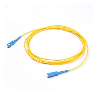 Telecommunication Fiber Optic Printer Jumper with SC-SC Connectors and Tail Cable
