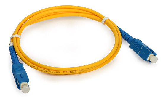 Telecommunication Fiber Optic Printer Jumper with SC-SC Connectors and Tail Cable