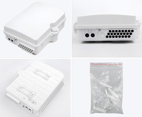 Fiber Optic Terminal Box 24 Port FTTH Distribution Box for Fast Network Connection