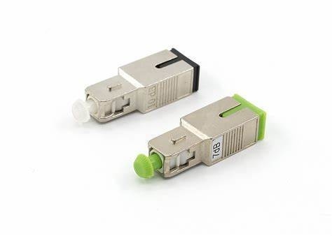 4G Network Fiber Signal Transmission SC APC to SC UPC Hybrid Adapter for Data Transfer