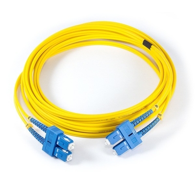 Fiber Optic Jumper G657a2 Single Mode Patch Cord with SC FC ST LC UPC Connector Type