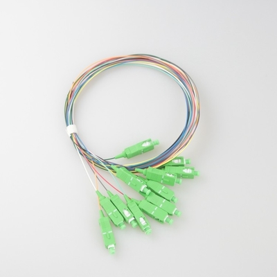 SC/APC 0.9mm G652D 1m Return 65dB Fiber Optic Patch Cord for Telecommunication Market