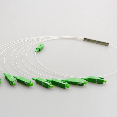 Mini Type FTTH Fiber Optical Splitter Box and Temperature Stability -40-85 C dB 0.5
