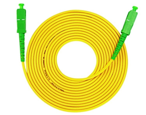 Single Mode G657A SC UPC APC Fiber Optic Patch Cord for Indoor Outdoor FTTH Network