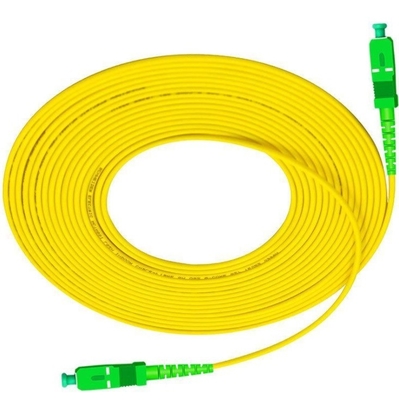 Single Mode G657A SC UPC APC Fiber Optic Patch Cord for Indoor Outdoor FTTH Network