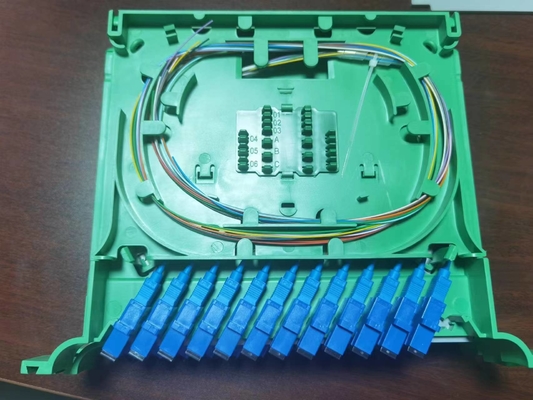 12 Core Small Splice Tray for FTTX ODB NAP FTTH Plastic Fiber Optic Splice Cable Tray