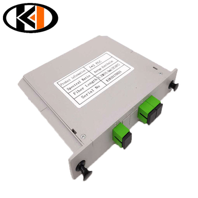 ODF 1-2 Fiber SC APC Plug-in Cassette PLC Splitter 1-2 with 2/4/6/8/16/32/64 Fibers