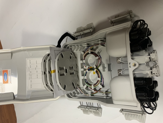 16 Core FTTH Terminal Box Outdoor Fiber Optical Caixa CTO Box Connector Type SC FC LC ST