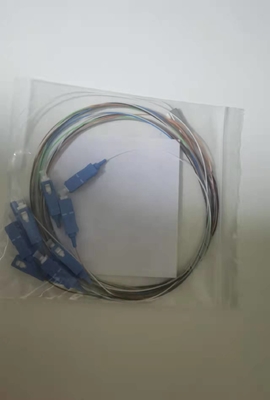 1260-1650nm Operating Wavelength Fiber Optic PLC Splitter 1x9 for Unbalanced Network
