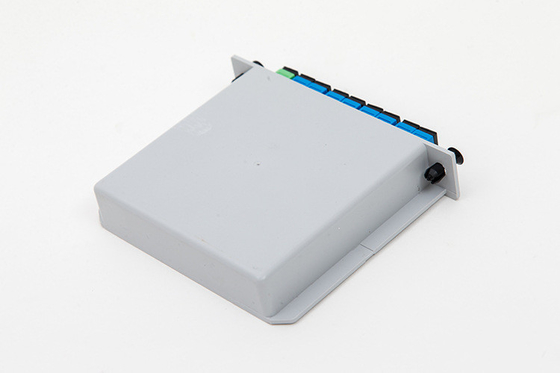 1 to 8 PLC Splitter with SC FC LC ST Connector Type G657A Fiber Type at Affordable