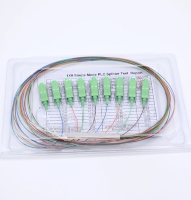 Fiber Splitter 0.9mm 1*3 1*5 1*6 1*7 2*4 2*32 Ways SC/UPC SC/APC Connector Splitter 2*1