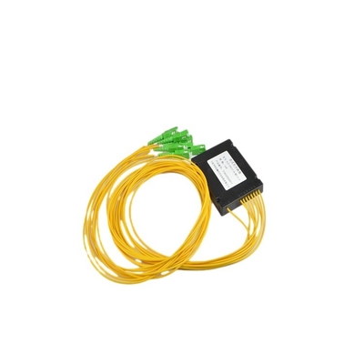 1260-1650nm 1*2 1*4 1*8 1*16 1*32 1*64 FTTH Optical Fiber PLC Splitter Cassette Type SC Connectors