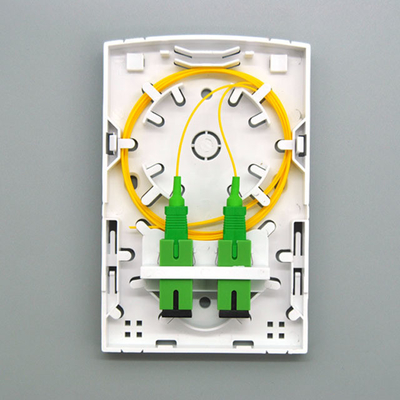 4g Network Fiber Optic Outlet in Compact 100.5*85*29mm Dimension for Telecommunication