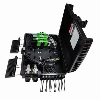 16 Core ODN Fiber Optic Distribution Terminal Box for FTTH and Sturdy PC ABS Material
