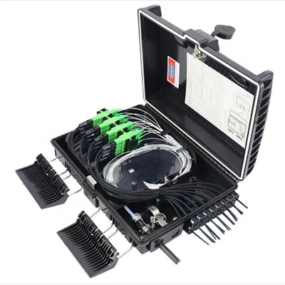 16 Core ODN Fiber Optic Distribution Terminal Box for FTTH and Sturdy PC ABS Material
