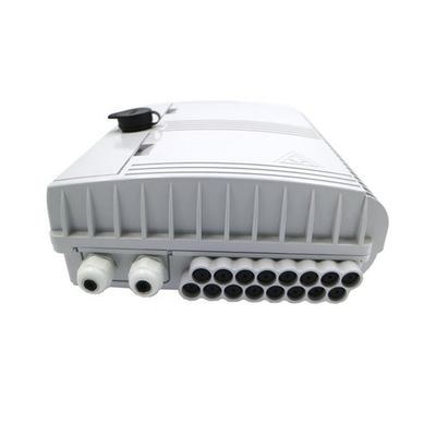 16 Core ODN Fiber Optic Distribution Terminal Box for FTTH and Sturdy PC ABS Material