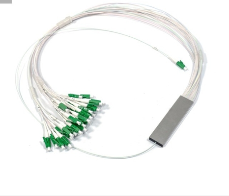 Passive Optical Network Mini Type Fiber Optic PLC Splitter 1 256 with G657A Fiber Type
