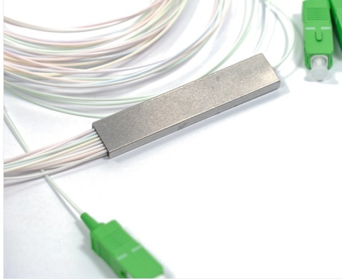 Passive Optical Network Mini Type Fiber Optic PLC Splitter 1 256 with G657A Fiber Type
