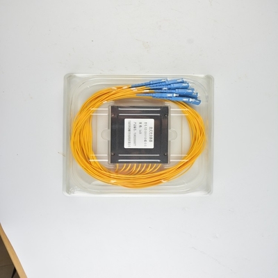 3- Network Fiber Optic PLC Splitter 1x4 2x8 16x32 ABS Module Box Passive Optical Connector