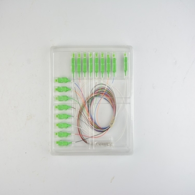 4G Network Compatible 1 16 Splitter Micro PLC Splitter SC/UPC with ≤10.7dB Insertion Loss