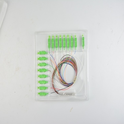 4G Network Compatible 1 16 Splitter Micro PLC Splitter SC/UPC with ≤10.7dB Insertion Loss