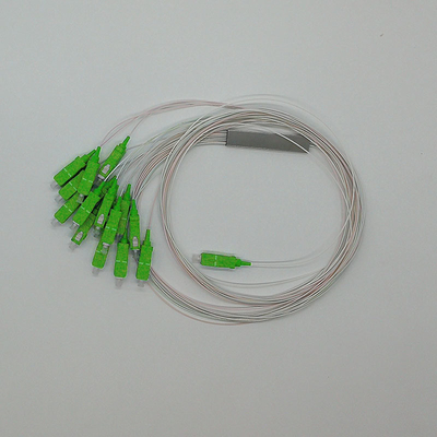 4G Network Compatible 1 16 Splitter Micro PLC Splitter SC/UPC with ≤10.7dB Insertion Loss
