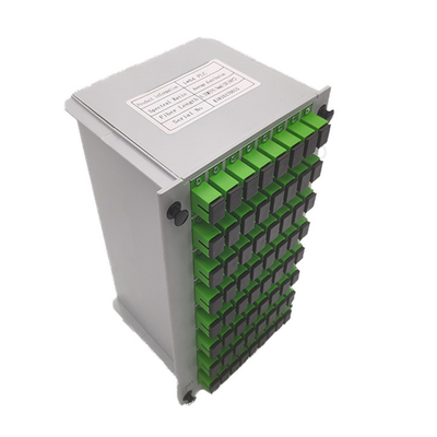 Return Loss dB ≥50 Fiber Optic Splitter Cassette PLC 1x64 SC UPC for Performance