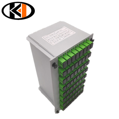 Return Loss dB ≥50 Fiber Optic Splitter Cassette PLC 1x64 SC UPC for Performance