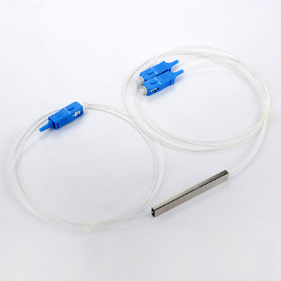 1x2 1x4 1x8 Mini PLC Optical Fiber Splitter 2 Way Fiber Optic Cable Network wifi 3