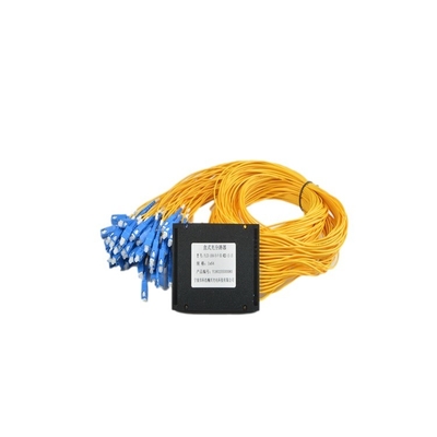 3 1x2 1x4 1x8 1x16 Fiber Optic Steel Tube Cable Mini/LGX/ABS Optical Fiber Ratio Optical Coupler Fiber PLC Splitter