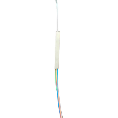 FTTX ODB NAP FTTH 2*8 Steel Tube PLC Splitter without Connector High Strength Yarn