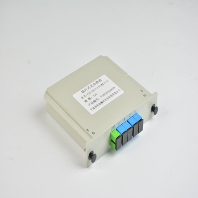 G657A Fiber Type 1x16 Cassette PLC Optical Splitter with ≤10.7dB Insertion Loss