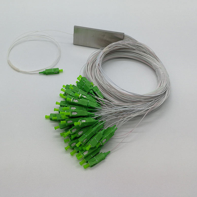 1x2 1x8 2x8 1x24 1x32 1x48 1x64 Mini Optic Splitter Sc Apc Connector PLC Fiber Splitter
