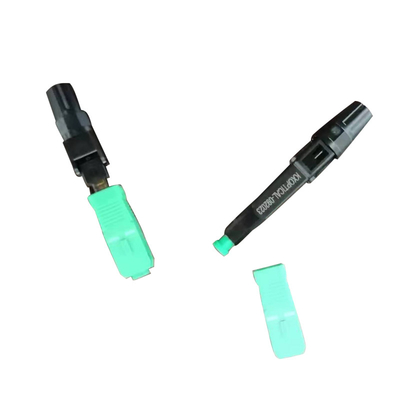 SC/APC Fiber Optic Connectors for Wired LAN Applications in Industrial Environments