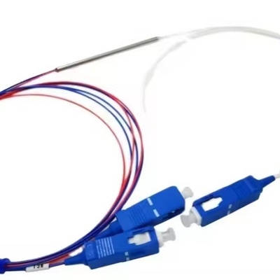 3 High Power PER ER 28dB 1x2 1 2 Mini PM FBT Fiber Optic Splitter with G657A Fiber Type