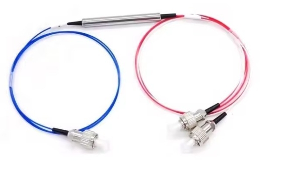3 High Power PER ER 28dB 1x2 1 2 Mini PM FBT Fiber Optic Splitter with G657A Fiber Type