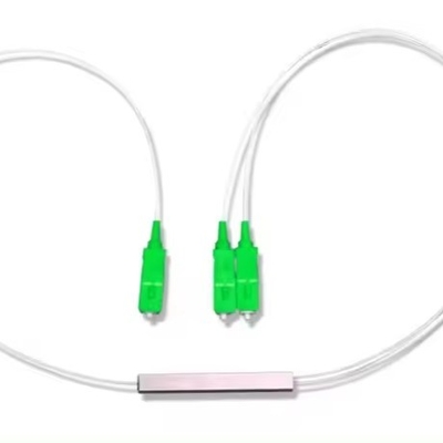 ANATEL Certified 1x8 SC/APC Micro Mini Block Steel Tube FTTH PLC Splitter and 3 Time