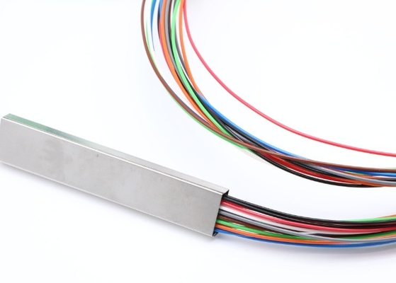 FTTH Mini Steel Tube Splitter Fiber Optic Micro 1*8 SC APC MINI 1m 1.5m PLC Splitter