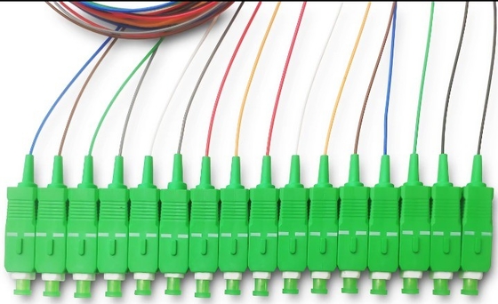 FTTH Micro Steel Tube Type 1x16 SC APC Fiber Optic Plc Splitter for FAT and FTD