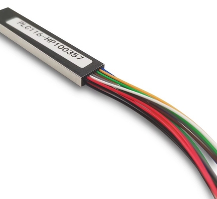 FTTH Micro Steel Tube Type 1x16 SC APC Fiber Optic Plc Splitter for FAT and FTD