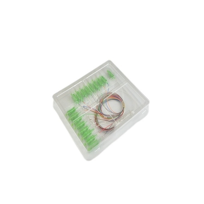 Telecommunication 1x2 4 8 16 C G657A1 0.9mm SCUPC mini type Fiber Optic PLC Splitter